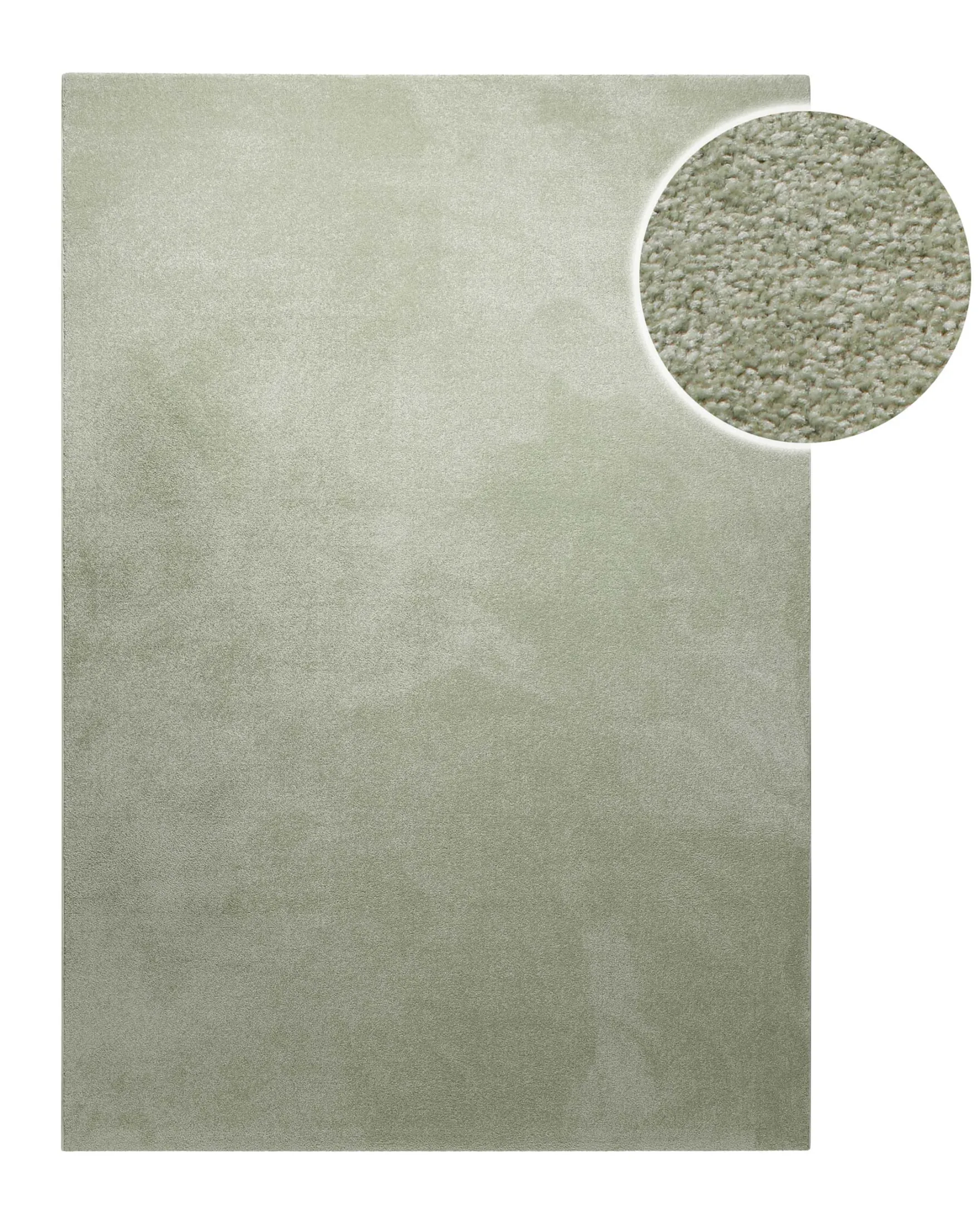 Kurzflorteppich Licht Grün "Freja" WECONhome Basics