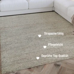Kurzflor Teppich Multi Pastell "Hamptons THIRTYTWO" WECONhome