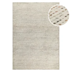 Kurzflor Teppich Multi Pastell 