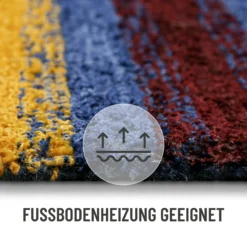 Kurzflorteppich Multi