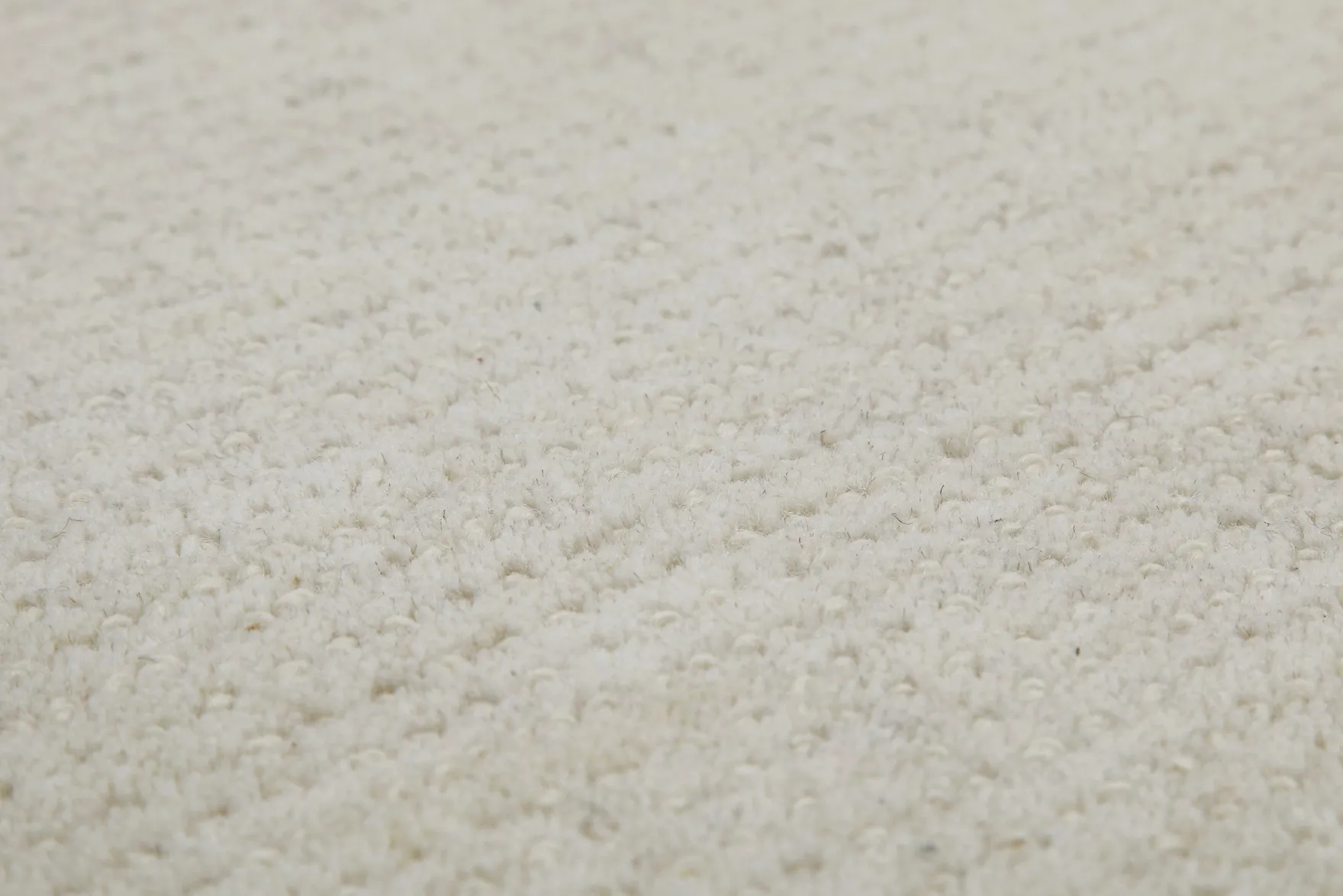 Kurzflor Teppich Rund Creme Weiß "Hamptons THIRTYTWO" WECONhome