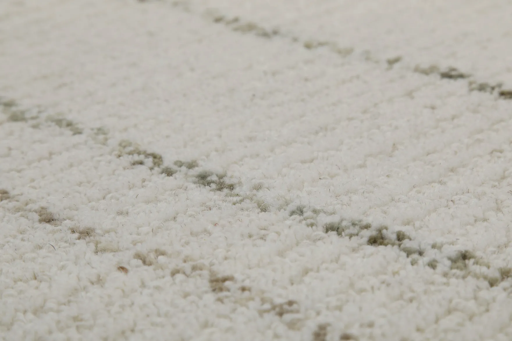 Kurzflor Teppich Rund Creme Weiß "Hamptons THIRTYNINE" WECONhome