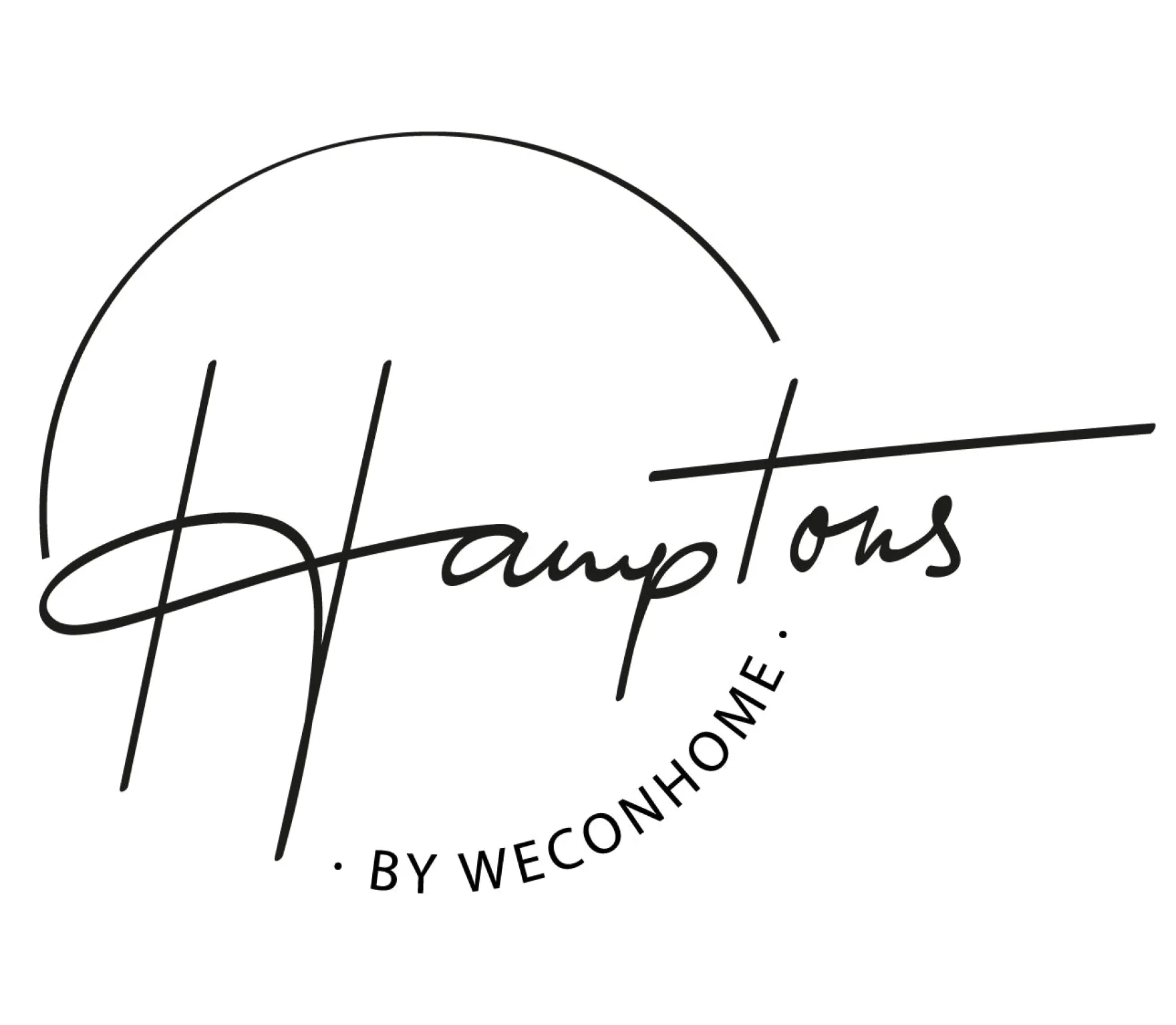 Kurzflor Teppich Rund Creme Weiß aus Schurwolle "Hamptons ELEVEN" WECONhome