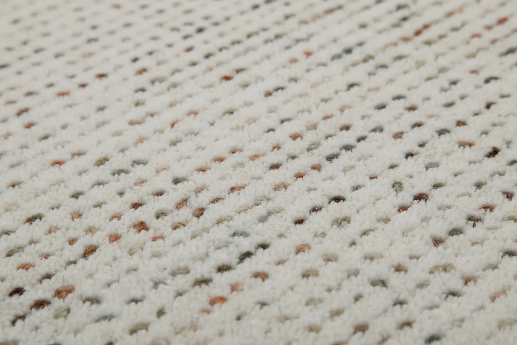 Kurzflor Teppich Rund Multi Pastell "Hamptons THIRTYTWO" WECONhome