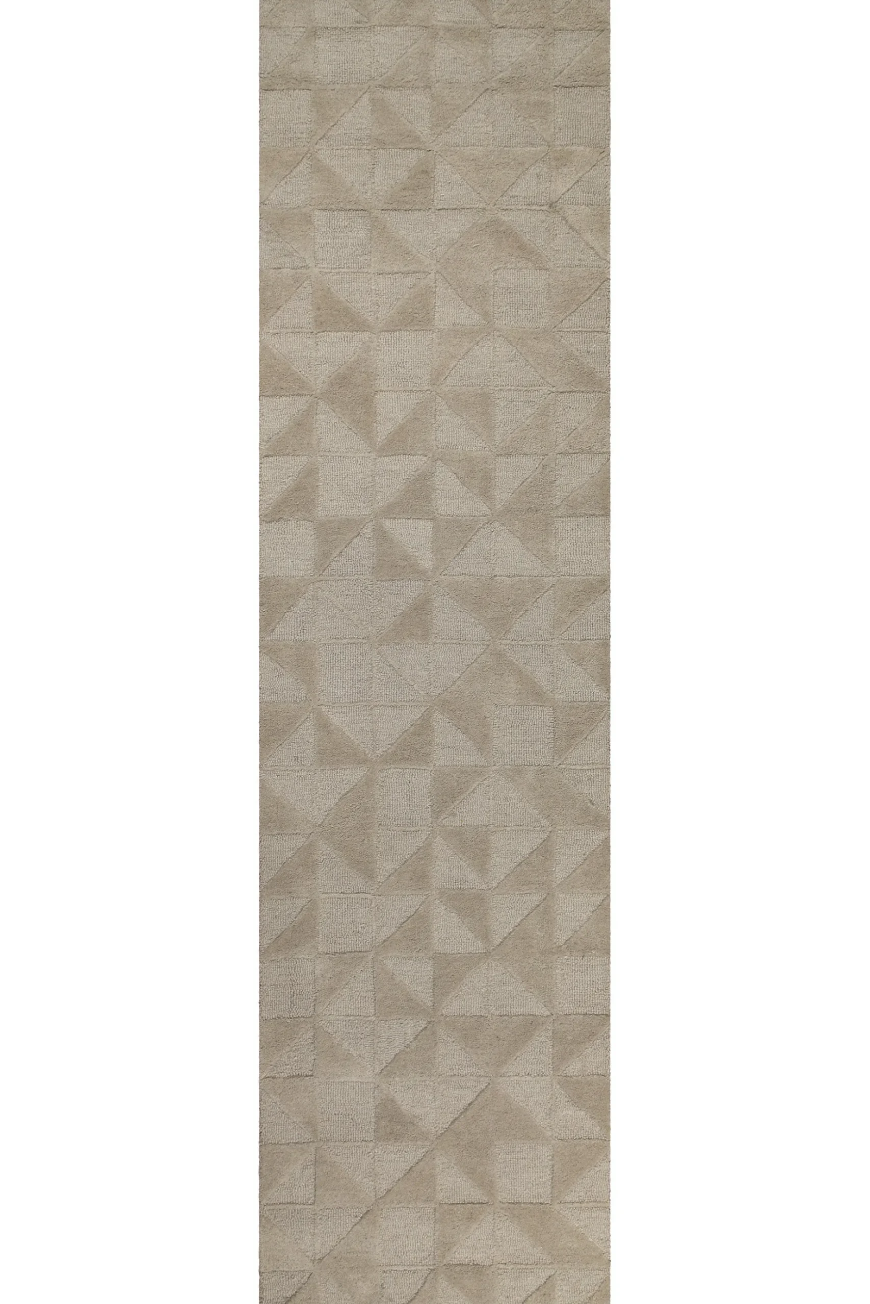 Kurzflor Teppich Sand Beige aus Schurwolle "Hamptons THIRTYSEVEN" WECONhome