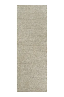 Kurzflor Teppich Sand Beige aus Schurwolle 