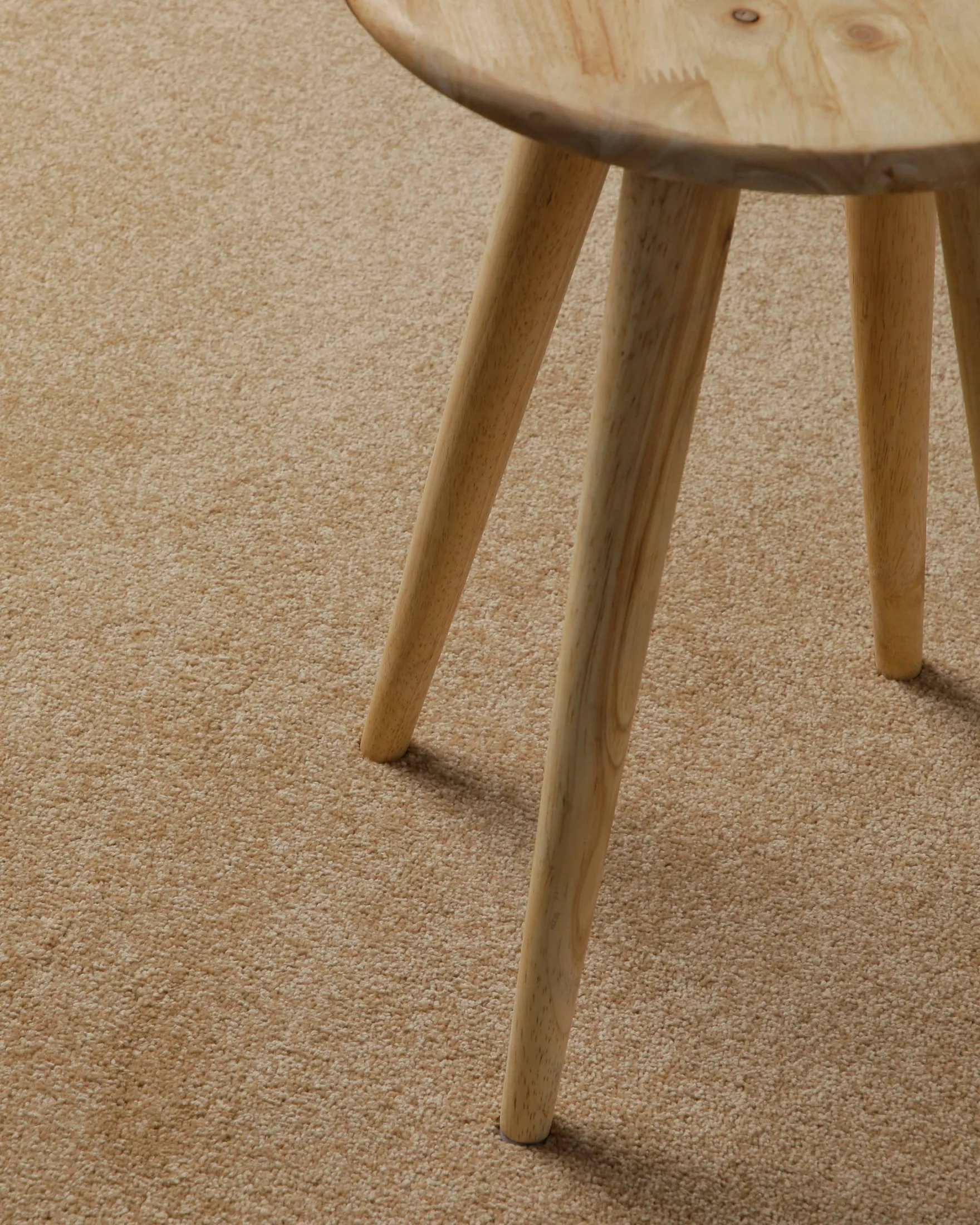 Kurzflorteppich Sand Beige "Freja" WECONhome Basics