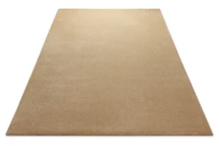Kurzflorteppich Sand Beige