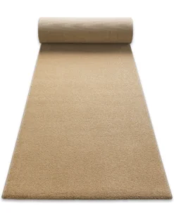 Kurzflorteppich Sand Beige