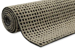 Kurzflor Teppich Sand Beige 