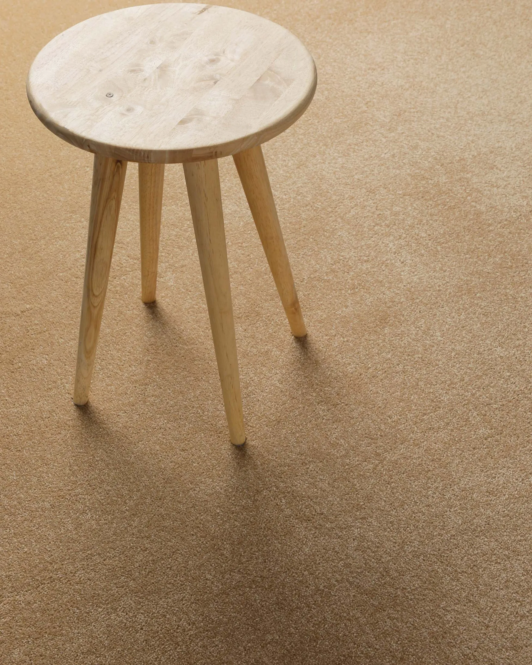 Kurzflorteppich Sand Beige "Montepulciano" Homie Living