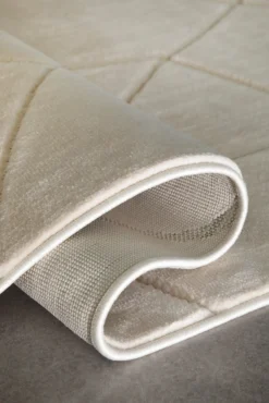 Kurzflorteppich Sand Beige "Unplugged" WECONhome