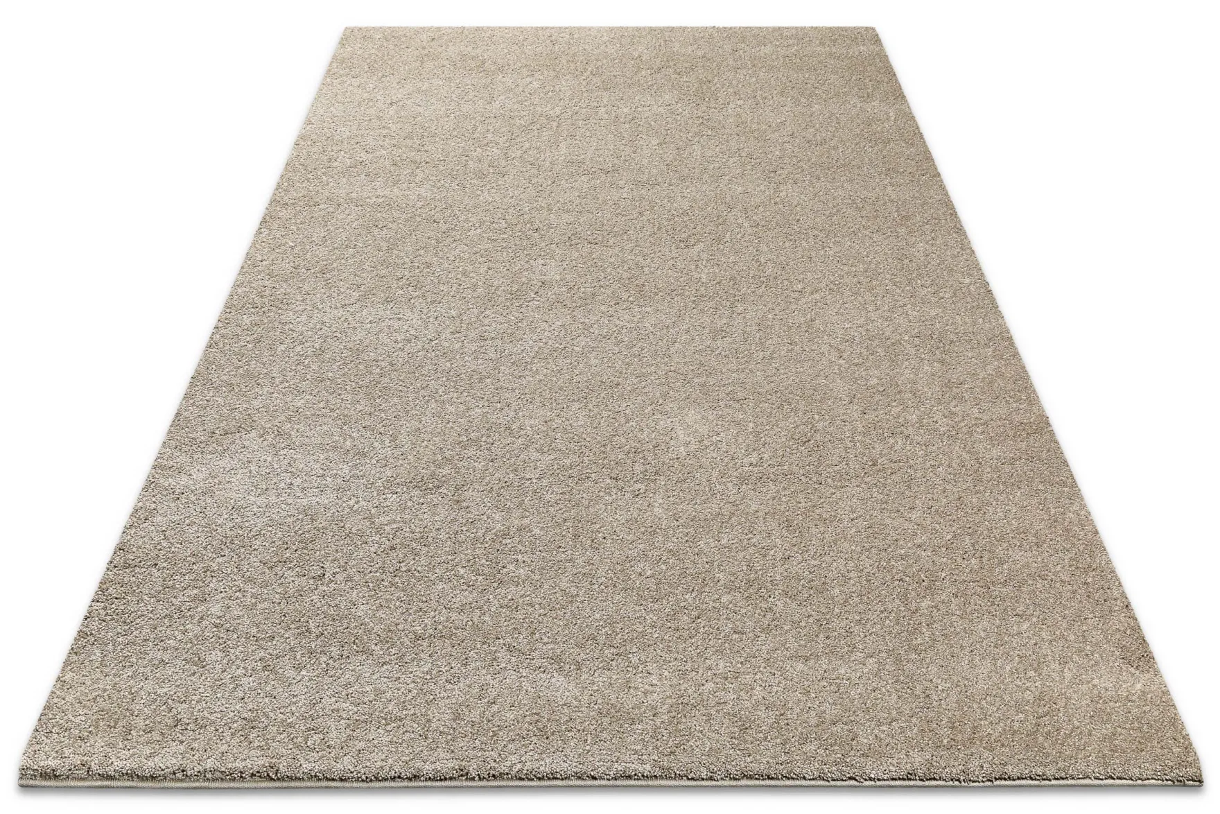 Kurzflorteppich Sand Beige "Wogh" WECONhome