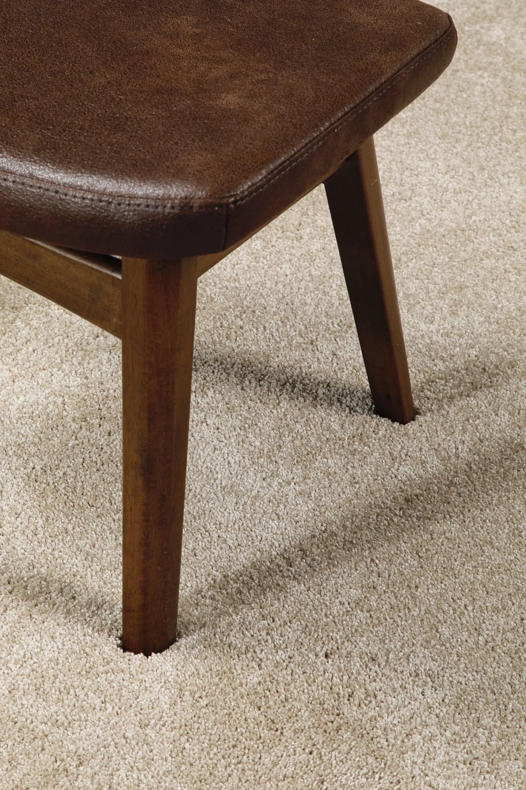 Kurzflorteppich Sand Beige "Wogh" WECONhome