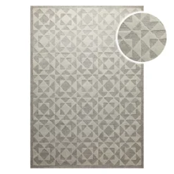 Kurzflorteppich Taupe 