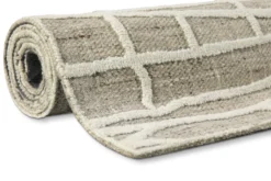 Kurzflor Teppich Taupe meliert "Hamptons TWENTYFIVE" WECONhome