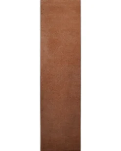 Kurzflorteppich Ziegel Rot 