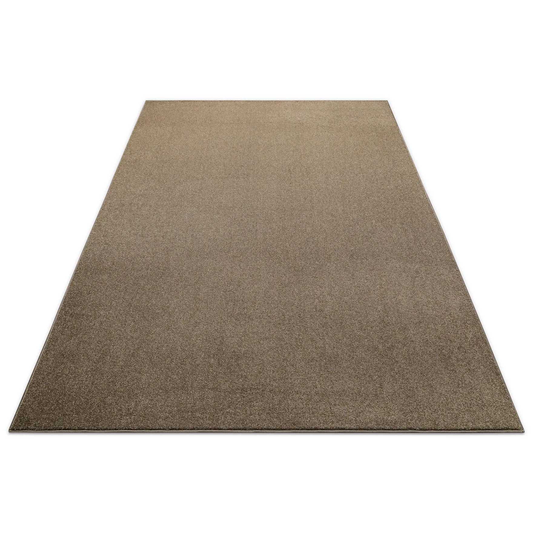 Kurzfor Teppich Braun Beige meliert "Tim" WECONhome