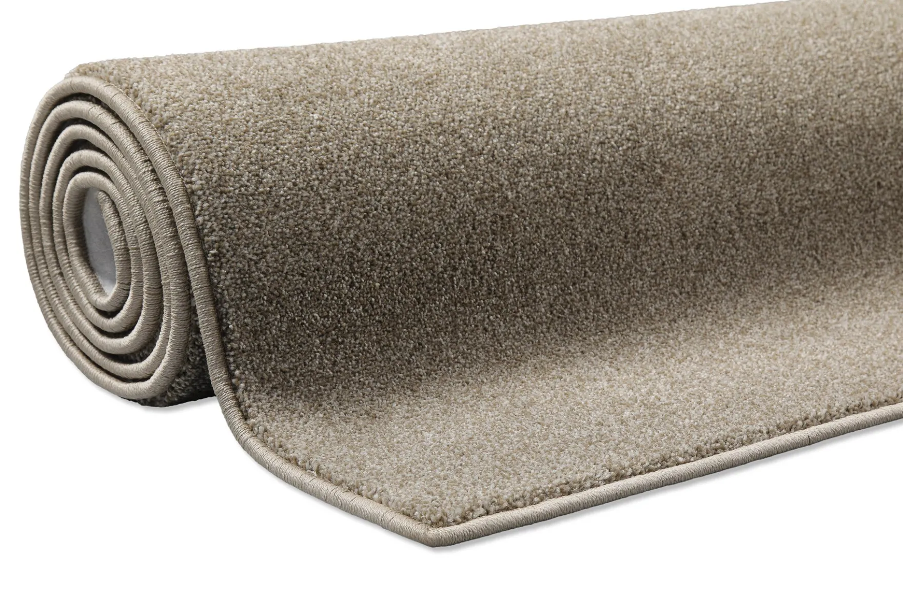 Kurzfor Teppich Dunkelbeige meliert "Tim" WECONhome