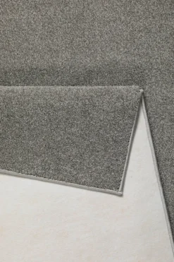 Kurzfor Teppich Grau meliert