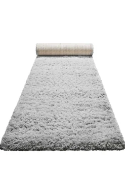 Nachhaltiger Teppich Grau Silber soft & weich "Matteo" Homie Living