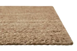 Nachhaltiger Teppich Natur Braun aus Jute 