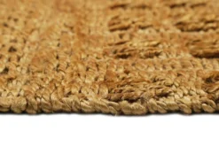 Nachhaltiger Teppich Naturfarben aus Jute