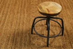 Nachhaltiger Teppich Naturfarben aus Jute