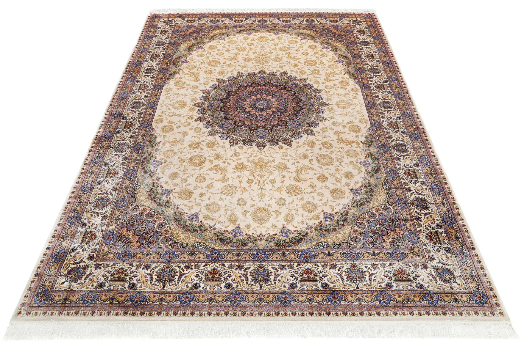 Orientteppich Beige "Täbriz" by WECONhome