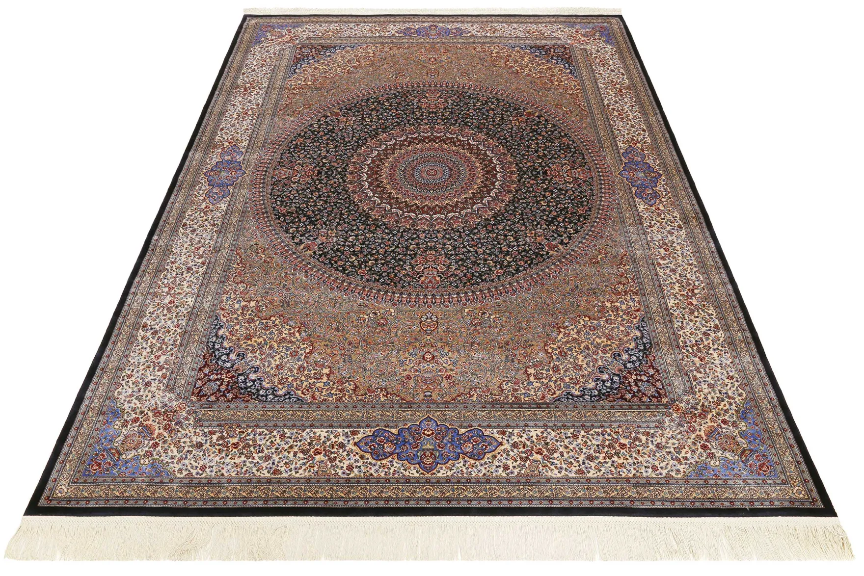 Orientteppich Blau "Täbriz" by WECONhome