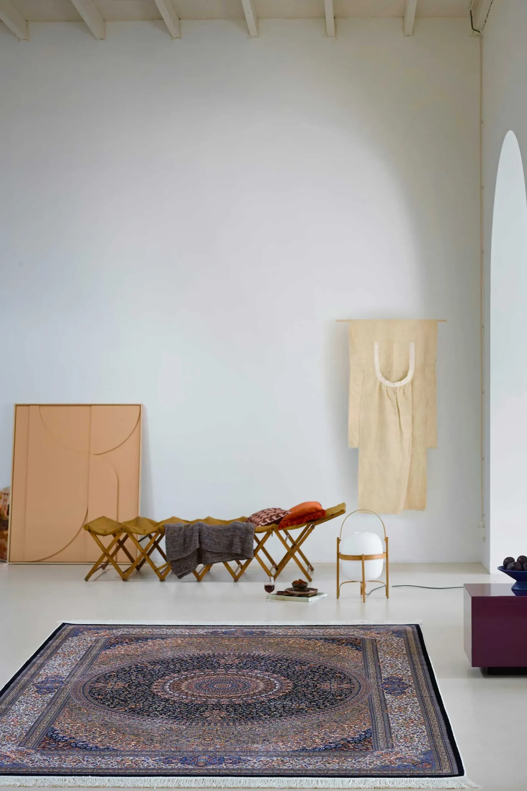 Orientteppich Blau "Täbriz" by WECONhome