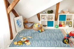 Sigikid Kinderteppich Blau