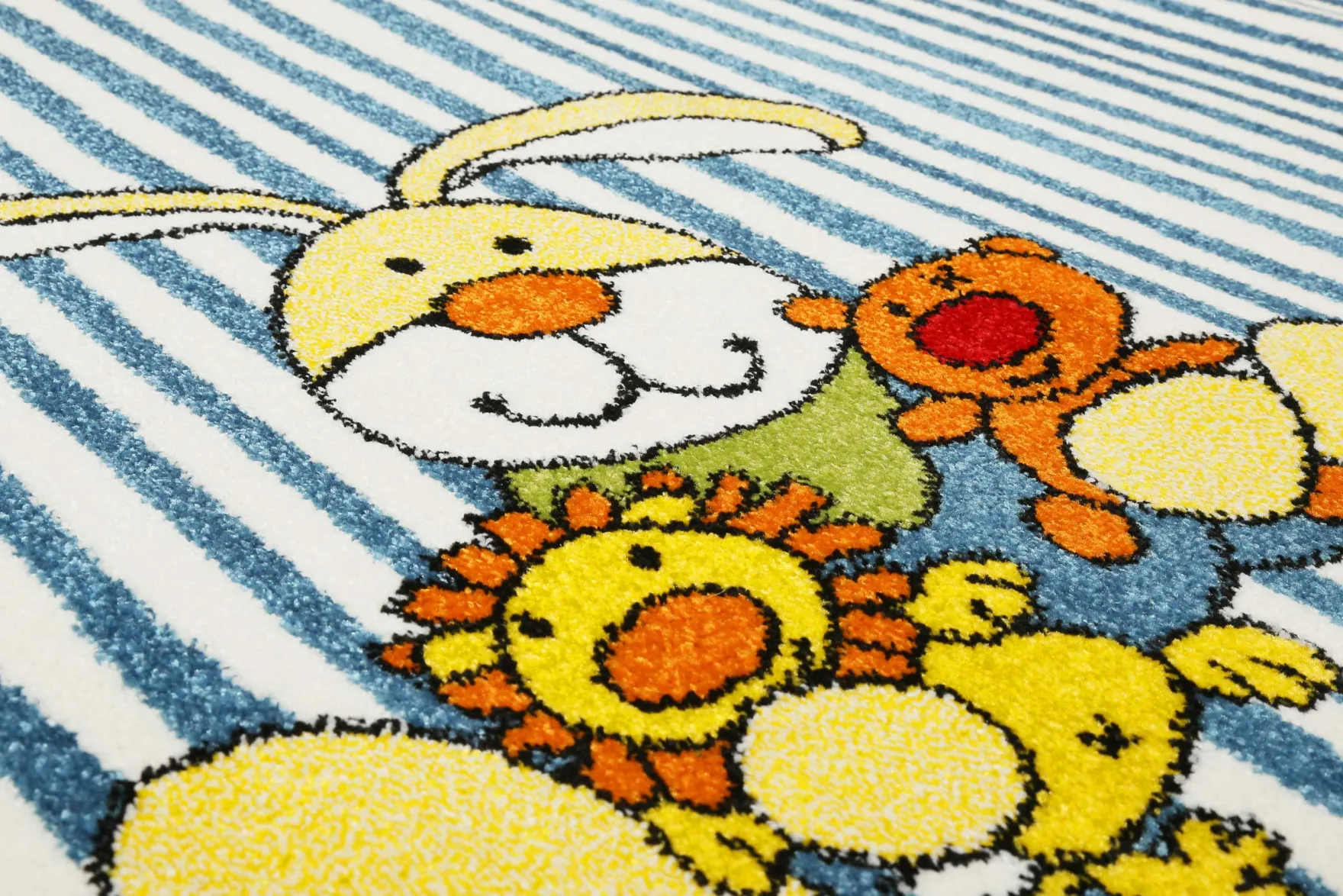 Sigikid Kinderteppich Blau "Semmel Bunny"