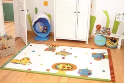 Sigikid Kinderteppich Creme Beige