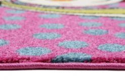 Sigikid Kinderteppich Pink Blau 