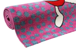 Sigikid Kinderteppich Pink Blau 