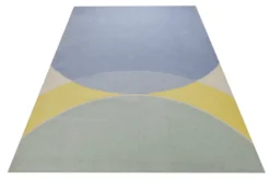 Sonnenaufgang in Pastell - Handtuft 160 x 230 cm