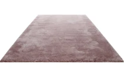 Teppich Altrosa Flieder Hochflor "Pisa " Homie Living