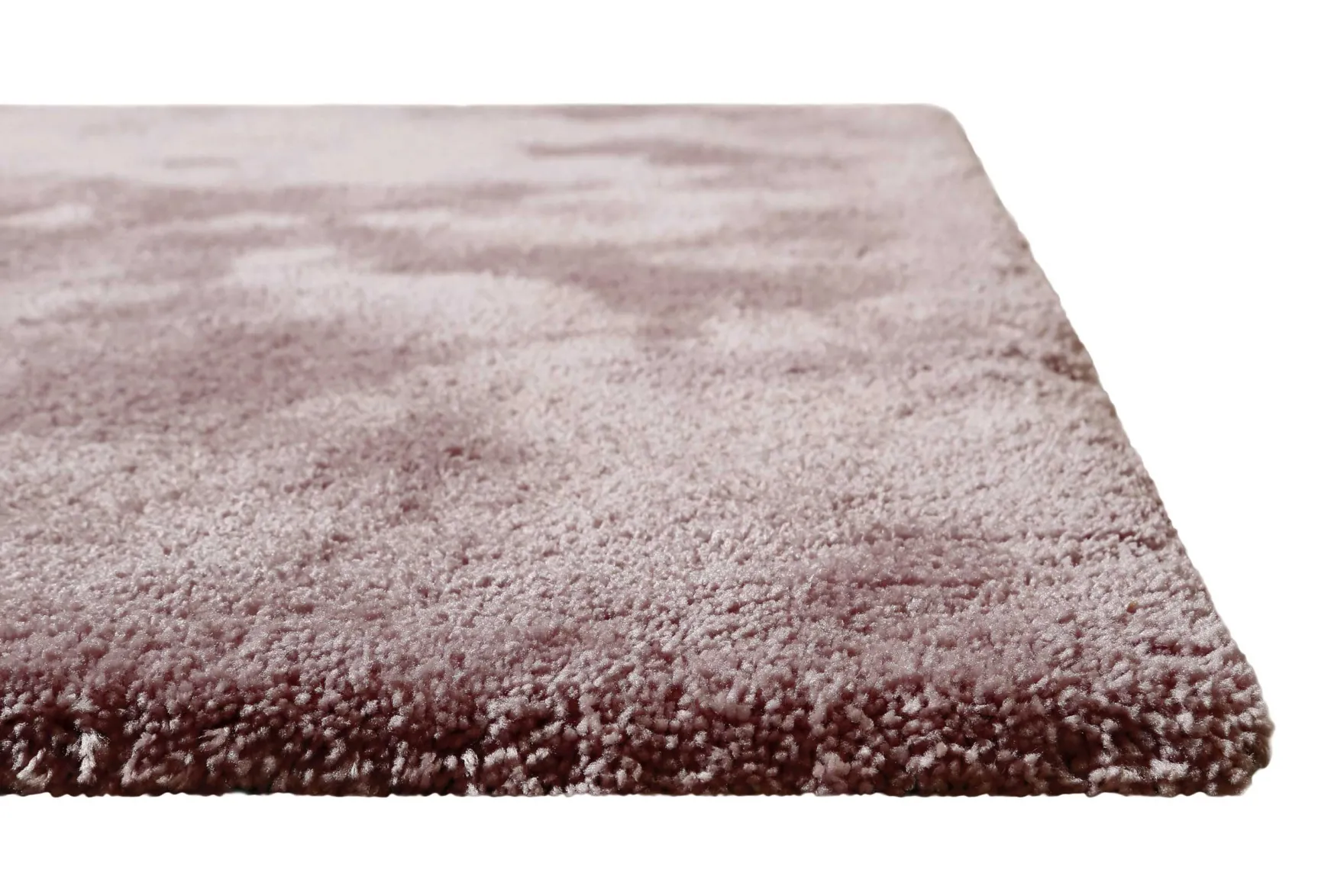 Teppich Altrosa Flieder Hochflor "Pisa " Homie Living
