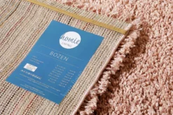 Teppich Altrosa meliert Hochflor