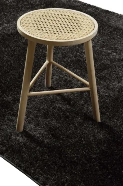 Teppich Anthrazit Hochflor "Fanny" WECONhome Basics