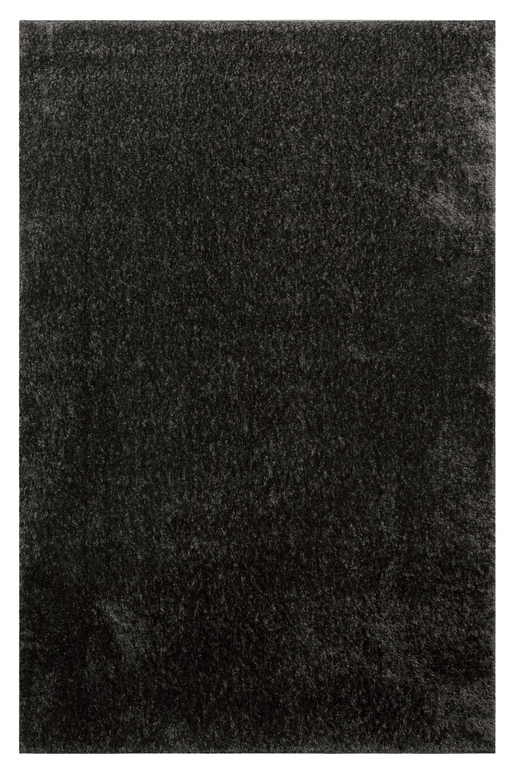 Teppich Anthrazit Hochflor "Fanny" WECONhome Basics
