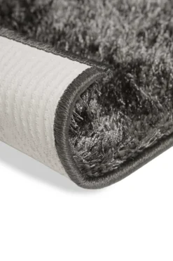 Teppich Anthrazit Hochflor