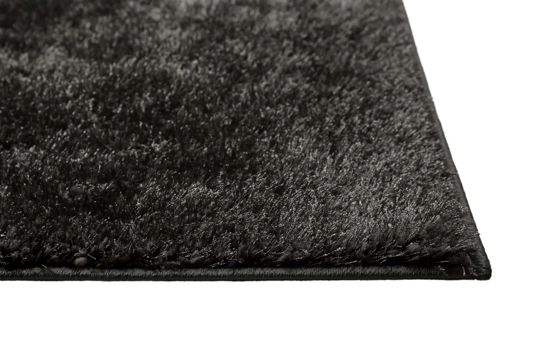 Teppich Anthrazit Hochflor "Fanny" WECONhome Basics