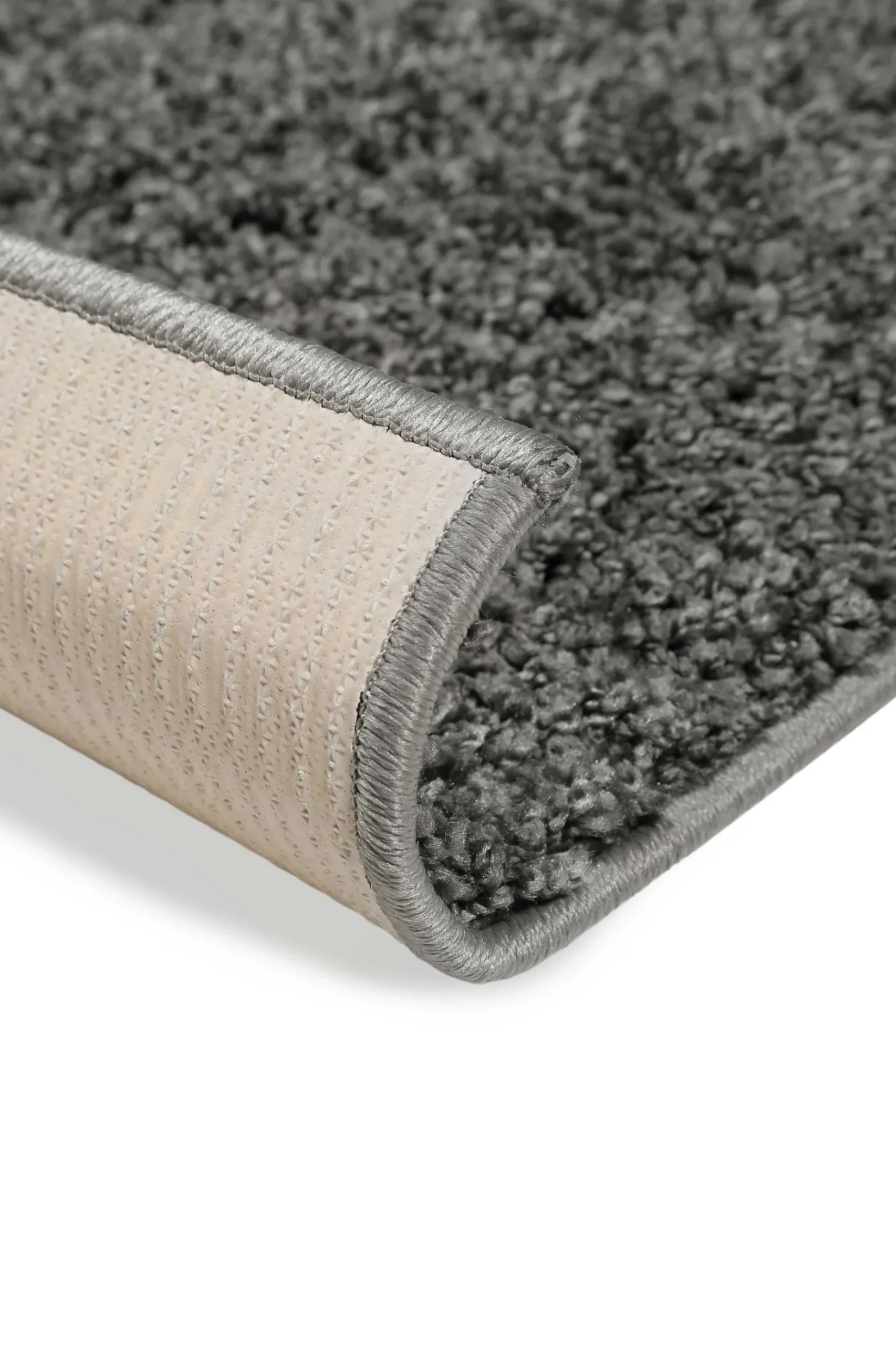 Teppich Anthrazit Hochflor "Greta" WECONhome Basics