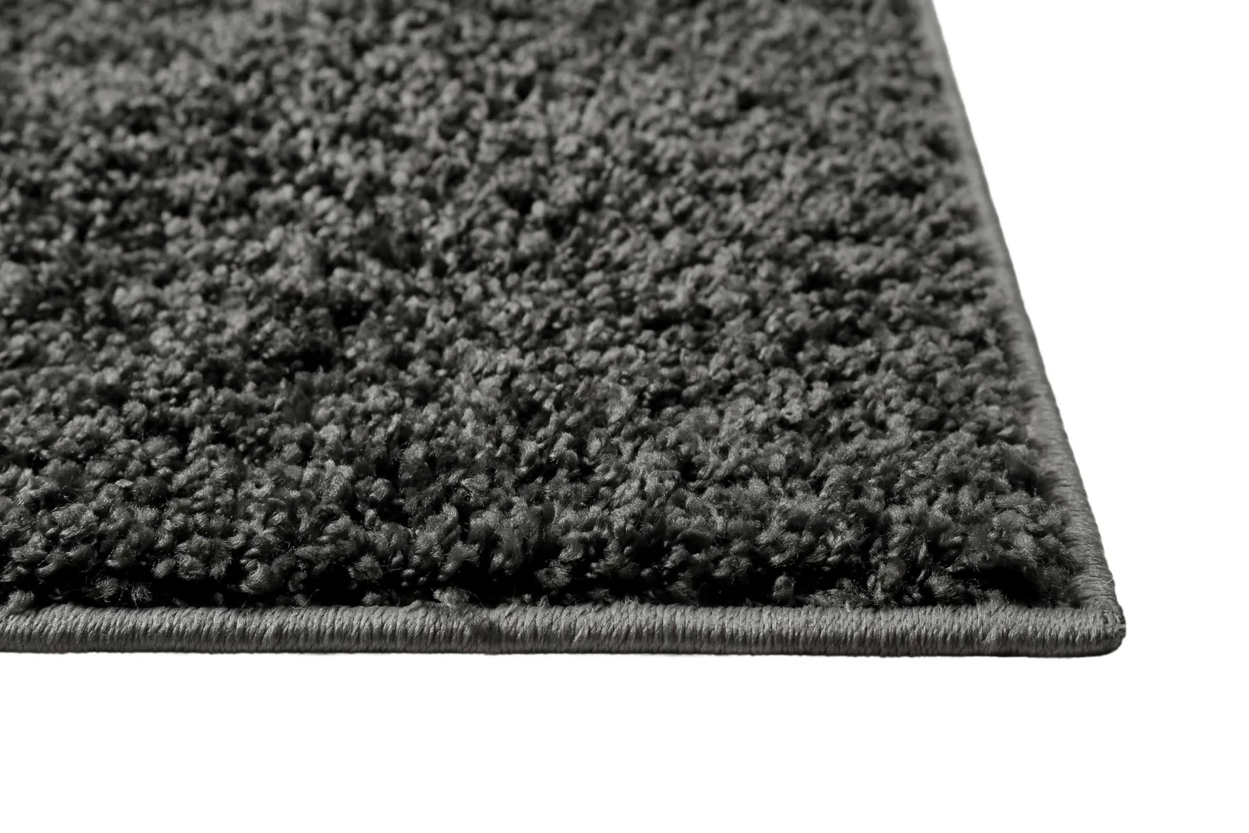 Teppich Anthrazit Hochflor "Greta" WECONhome Basics