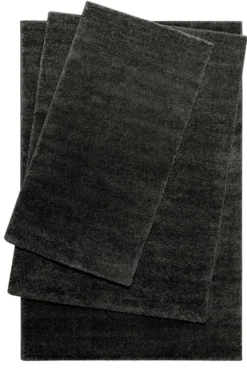 Teppich Anthrazit Kurzflor