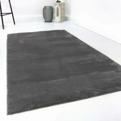 Teppich Anthrazit soft & weich