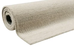 Teppich Beige aus Naturfasern 