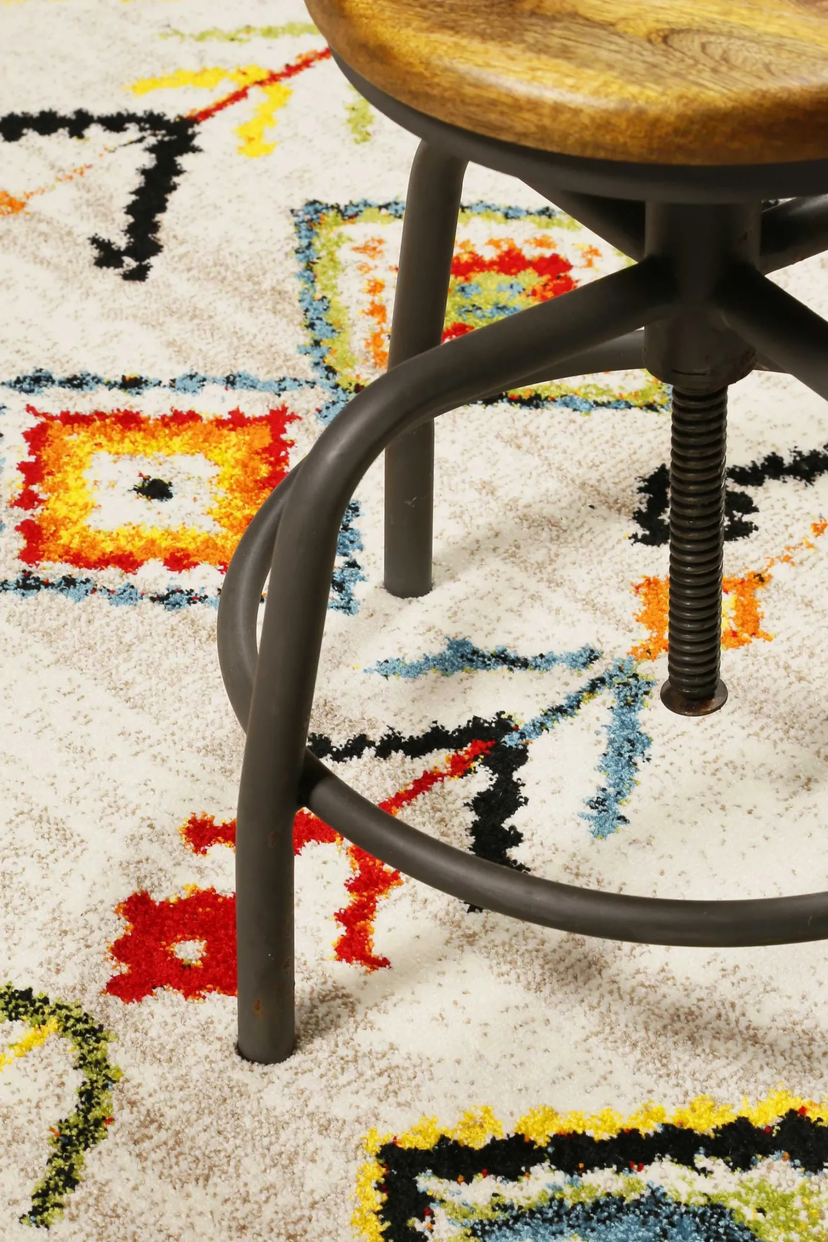Teppich Beige Bunt Kurzflor "Medina & Colorful Marrakesh" WECONhome